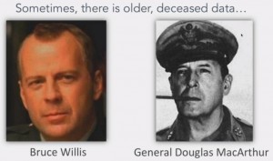 Bruce Willis & Douglas MacArthur - Doppelgangers