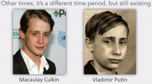 Macaulay Culkin & Vladimir Putin - Doppelgangers